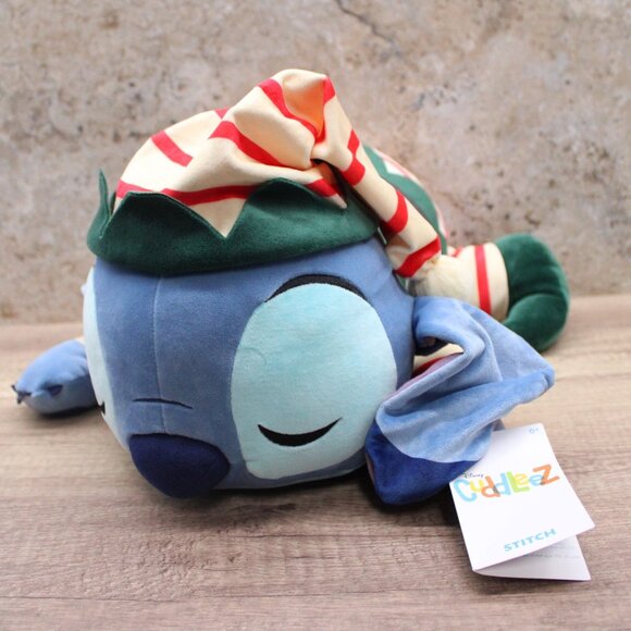 Disney Store Official Cuddleez Plush Stitch Elf  Big Plush Super Soft NEW - Picture 2 of 9